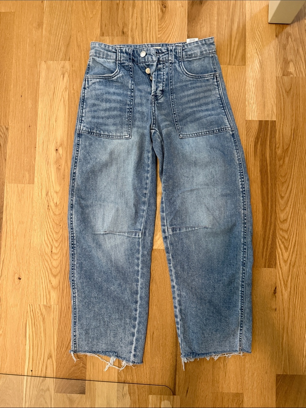 Oat New York Relaxed Light Blue Washed Jeans